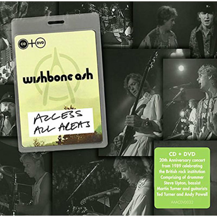 Wishbone Ash - Access All Areas - AAACDVD032