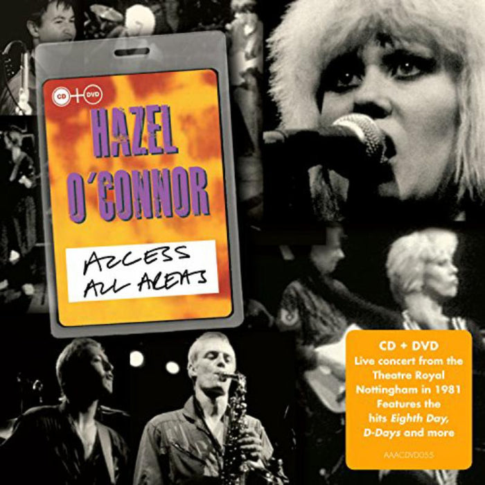 Hazel O'connor - Access All Areas - AAACDVD055