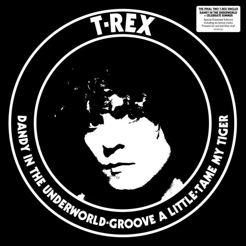 T. Rex - Dandy In The Underworld (Red & Blue Vinyl) - DEMREC465PMIPMI