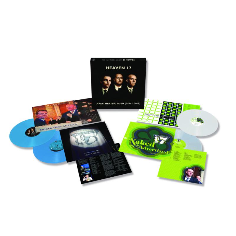 Heaven 17 - Another Big Idea - 1996 - 2008 (Heavyweight Blue, White, and Transparent Green Vinyl) - DEMRECBOX46