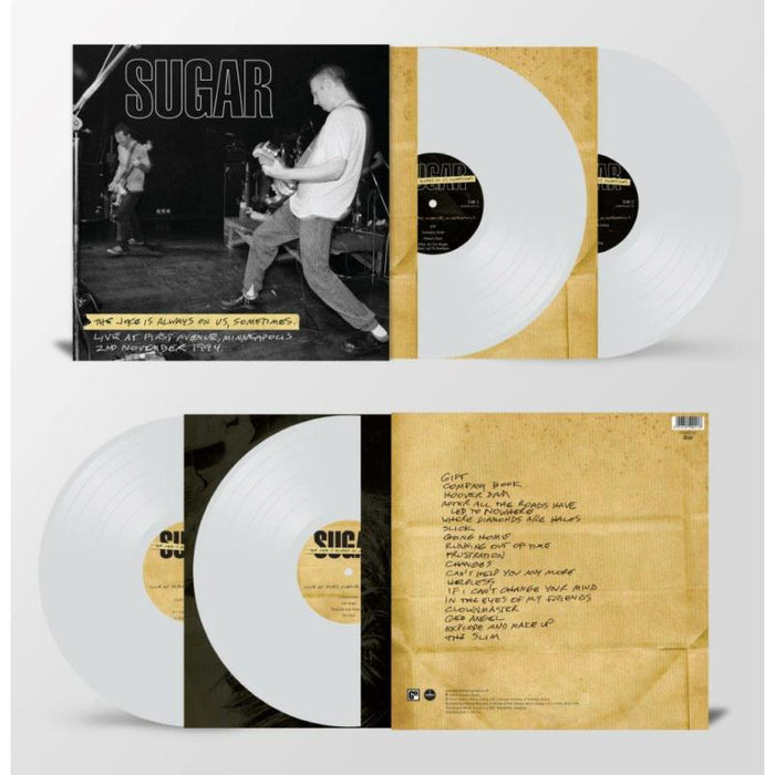 Sugar - The Joke Is Always On Us (Heavyweight Clear Vinyl) - DEMREC647