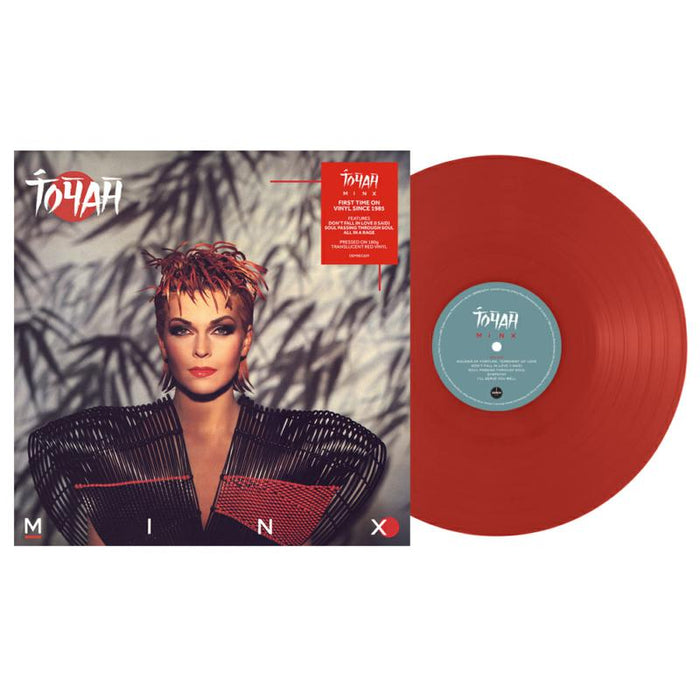 Toyah - Minx (Heavyweight Translucent Red Vinyl) - DEMREC659