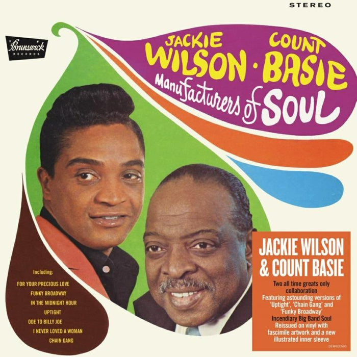 Jackie Wilson & Count Basie - Manufacturers Of Soul - DEMREC695