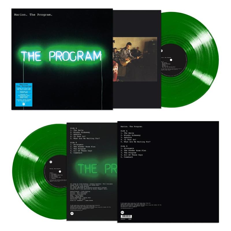 Marion - The Program (180g Translucent Green Vinyl) (Signed Exclusive) - DEMREC708X