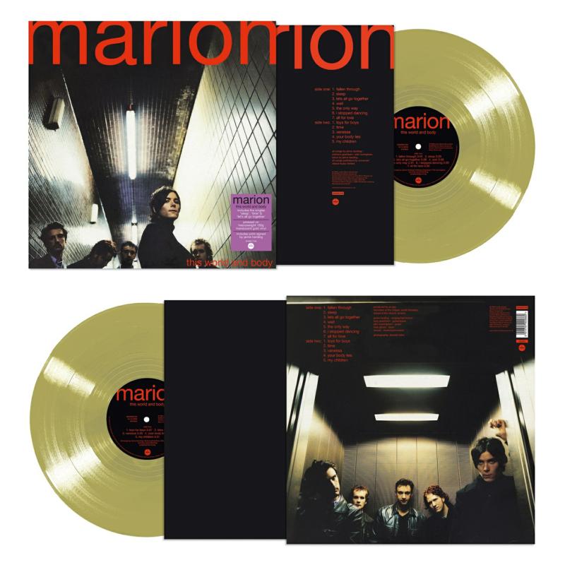 Marion - This World and Body (180g Translucent Gold Vinyl) (Signed Exclusive) - DEMREC709X