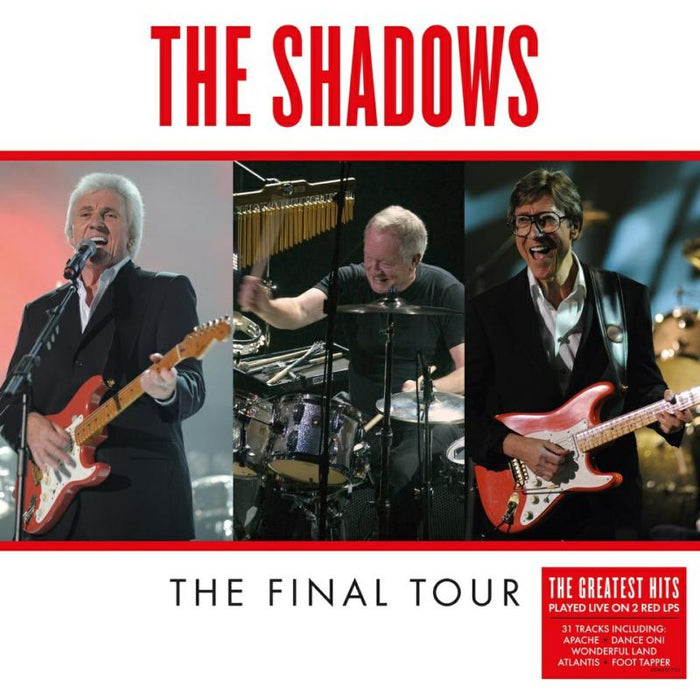 The Shadows - Final Tour-Live (Red Vinyl) - DEMREC726