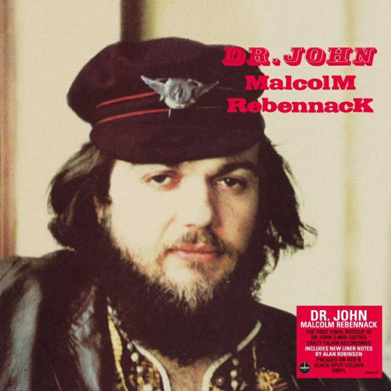 Dr John - MalcolM RebennacK (Red & Black Split Colour Vinyl) - DEMREC787