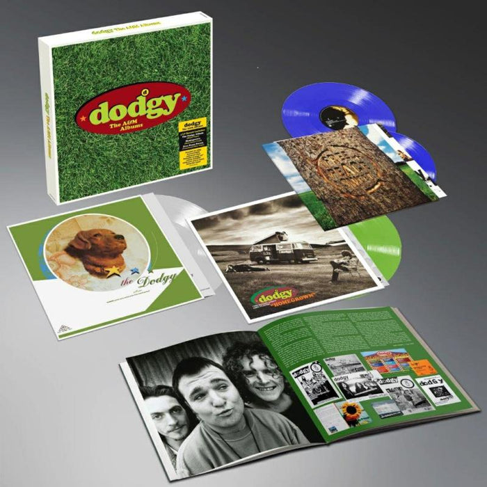 Dodgy - The A&M Albums (White, Green Grass and Sky Blue Vinyl) - DEMRECBOX60