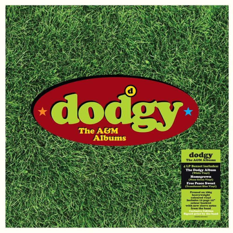 Dodgy - The A&M Albums (Signed UK Indies)  (White, Green Grass and Sky Blue Vinyl) - DEMRECBOX60X