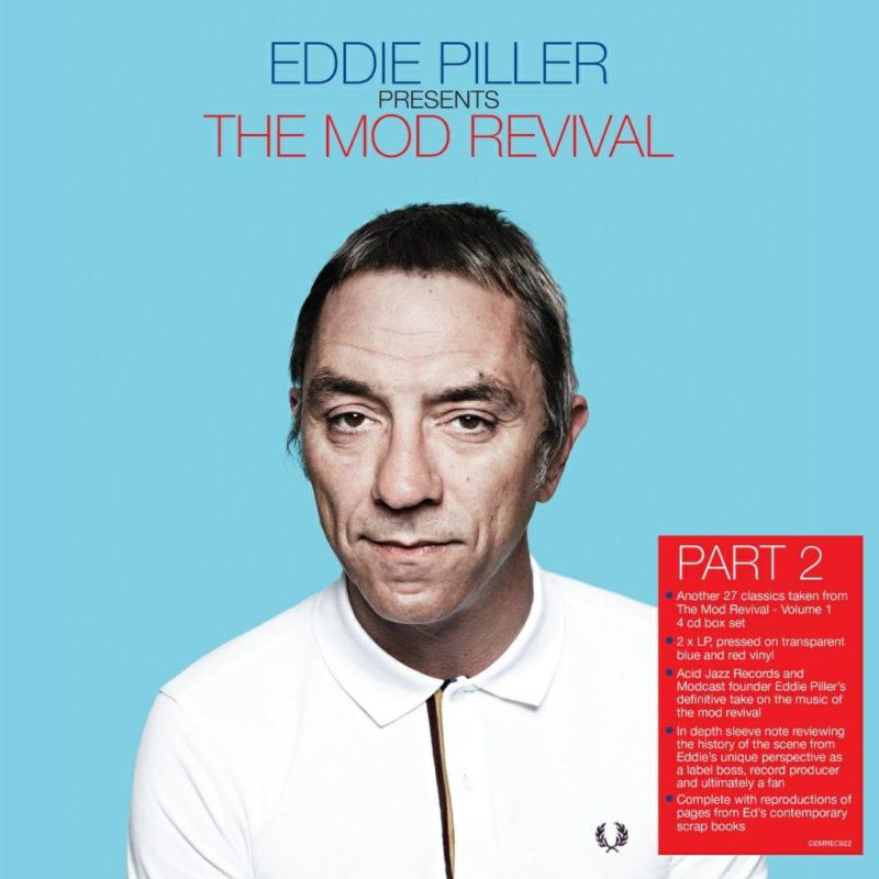 Various Artists - Eddie Piller Presents More of The Mod Revival (Transparent Blue and Red Vinyl) - DEMREC922