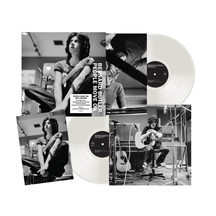 Bernard Butler - People Move On (New 2021 Recording) (White Vinyl) (UK Indies Signed Edition) - DEMREC943X