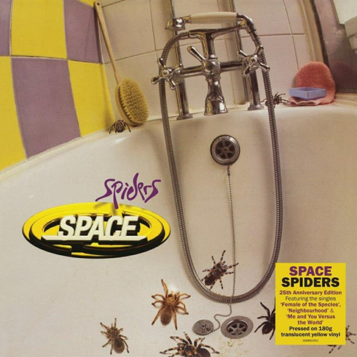 Space - Spiders 25th Anniversary Edition (Yellow Vinyl) - DEMREC951