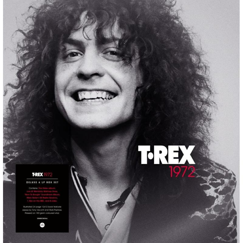 T. Rex - 1972 (180g Red, White & Blue Vinyl) - DEMRECBOX66