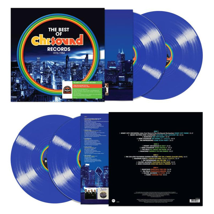 Various Artists - The Best Of Chi-Sound Records 1976-1984 (180g Translucent Blue Vinyl) - DEMREC992