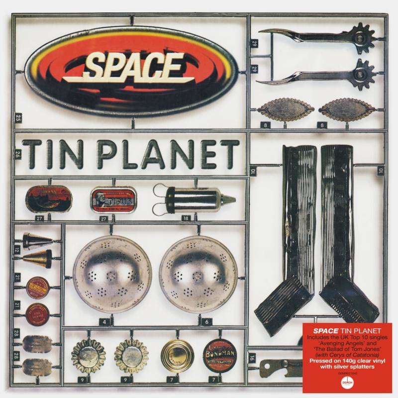 Space - Tin Planet (Clear With Silver Splatter Vinyl) - DEMREC1042