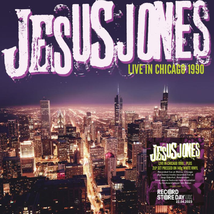 Jesus Jones - Live In Chicago 1990 - DEMREC1093