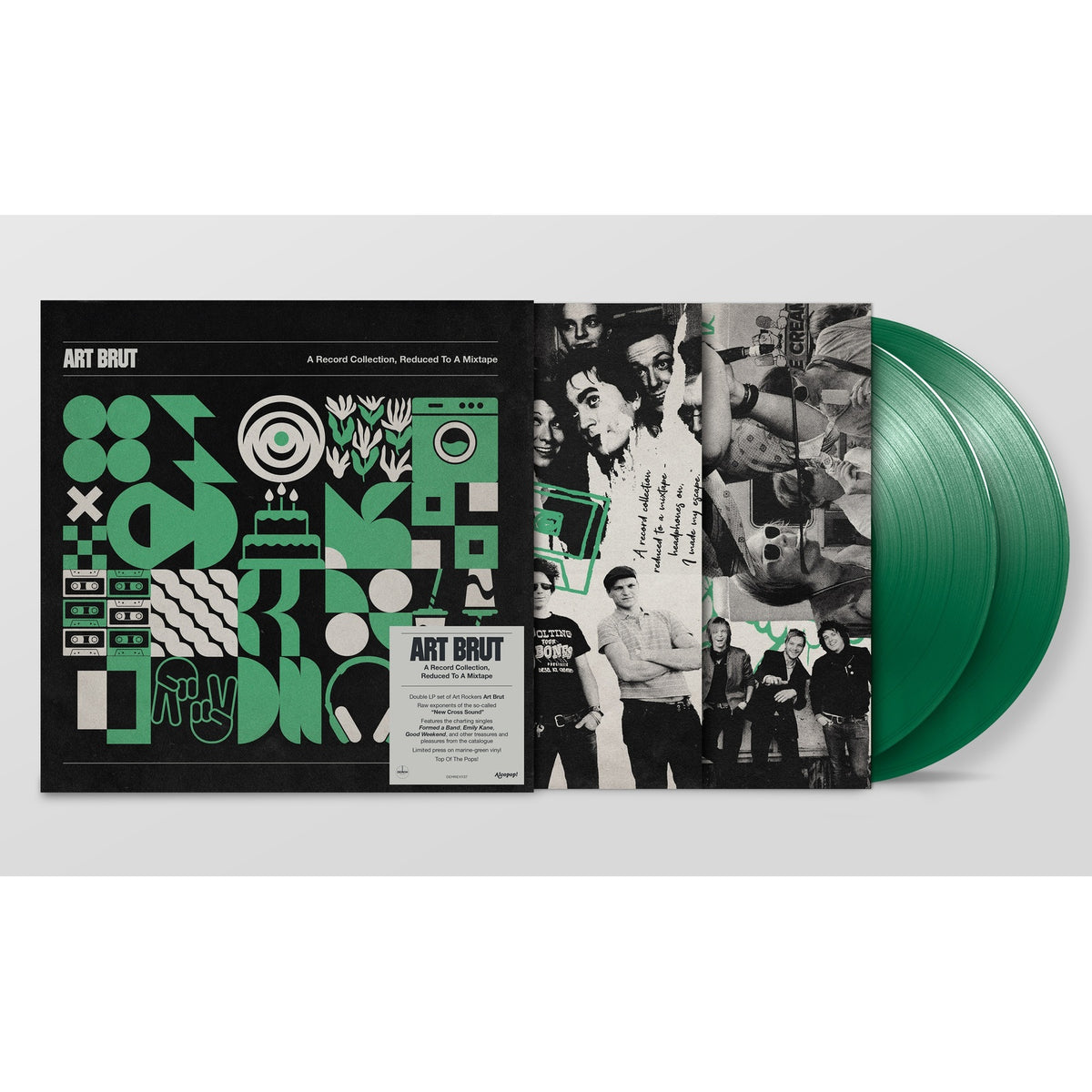 Art Brut - A Record Collection, Reduced To A Mixtape (Green Vinyl) - DEMREC1137