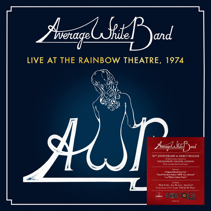 Average White Band - Live At The Rainbow Theatre: 1974 (140G White vinyl) - DEMREC1210
