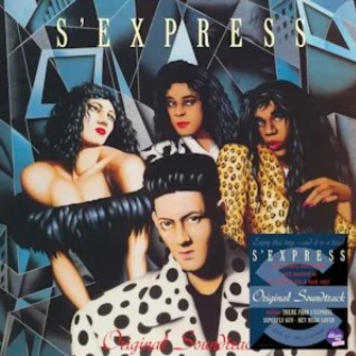 S'Express - Original Soundtrack (Half-half Black and Blue Vinyl) - DEMREC1253