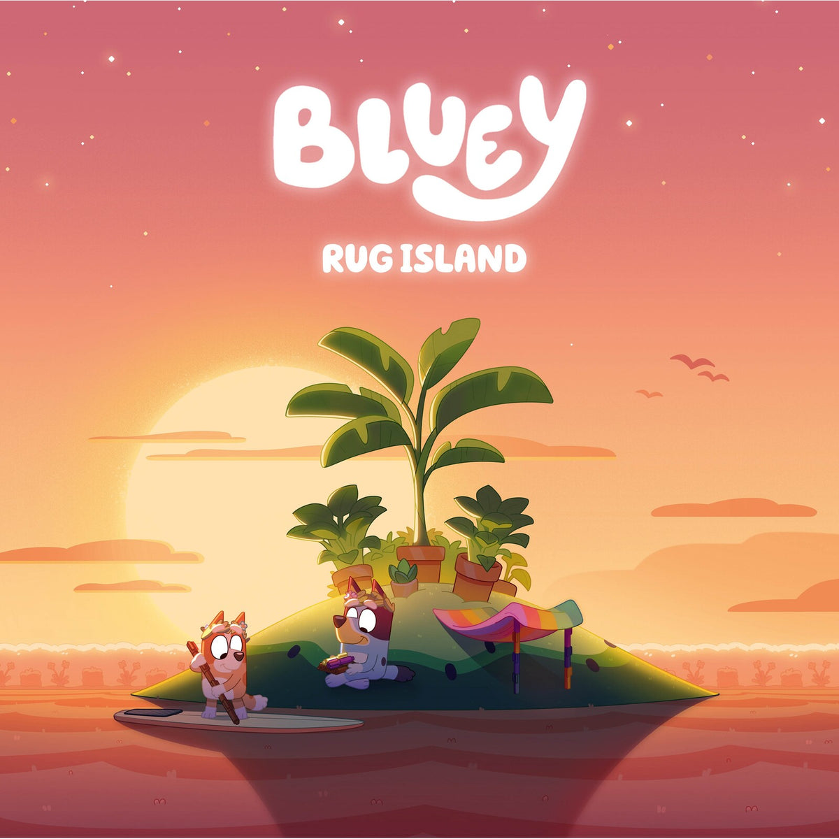 Bluey - Rug Island (Sunset Orange Vinyl) - DEMREC1255