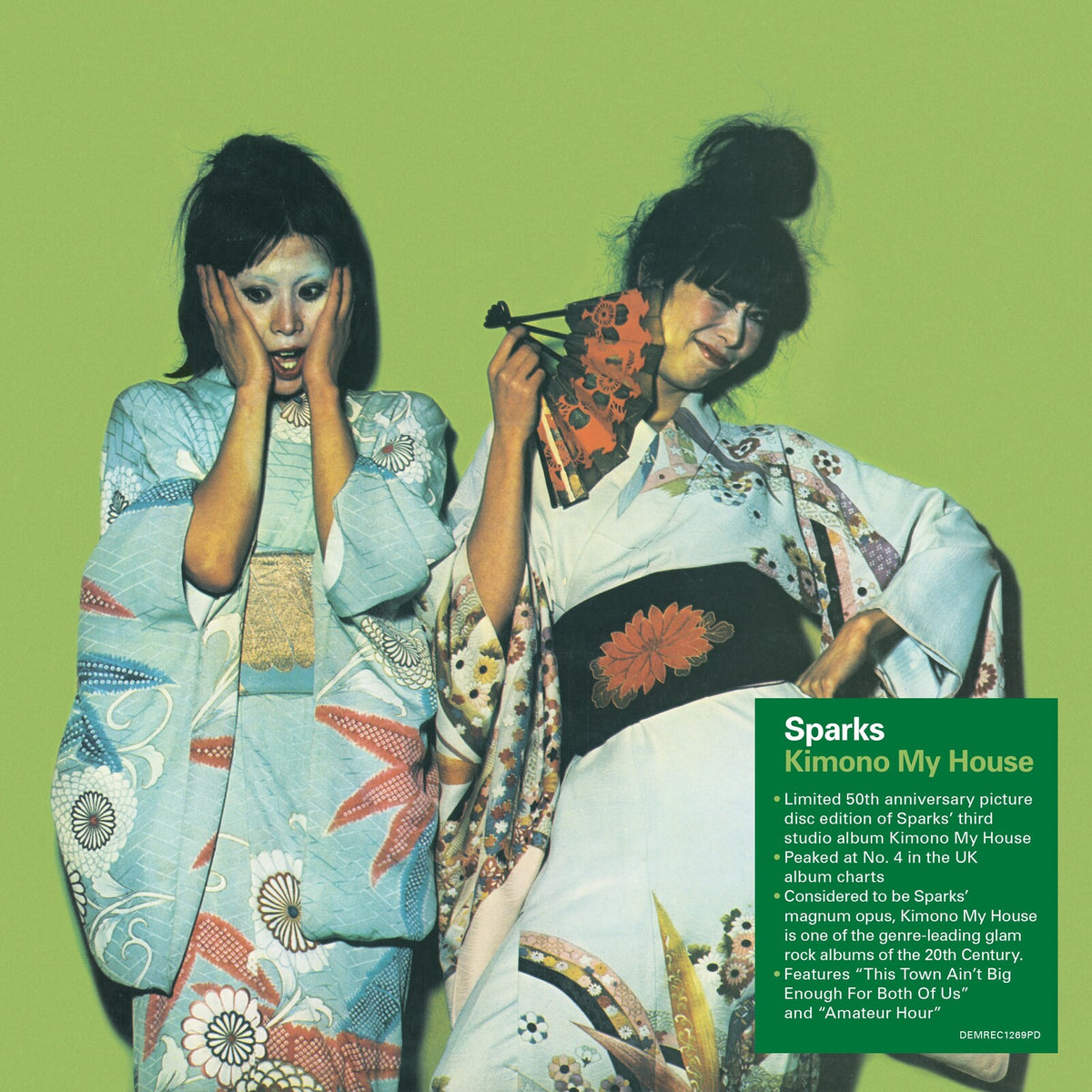 Sparks - Kimono My House (Picture Disc) - DEMREC1269PD