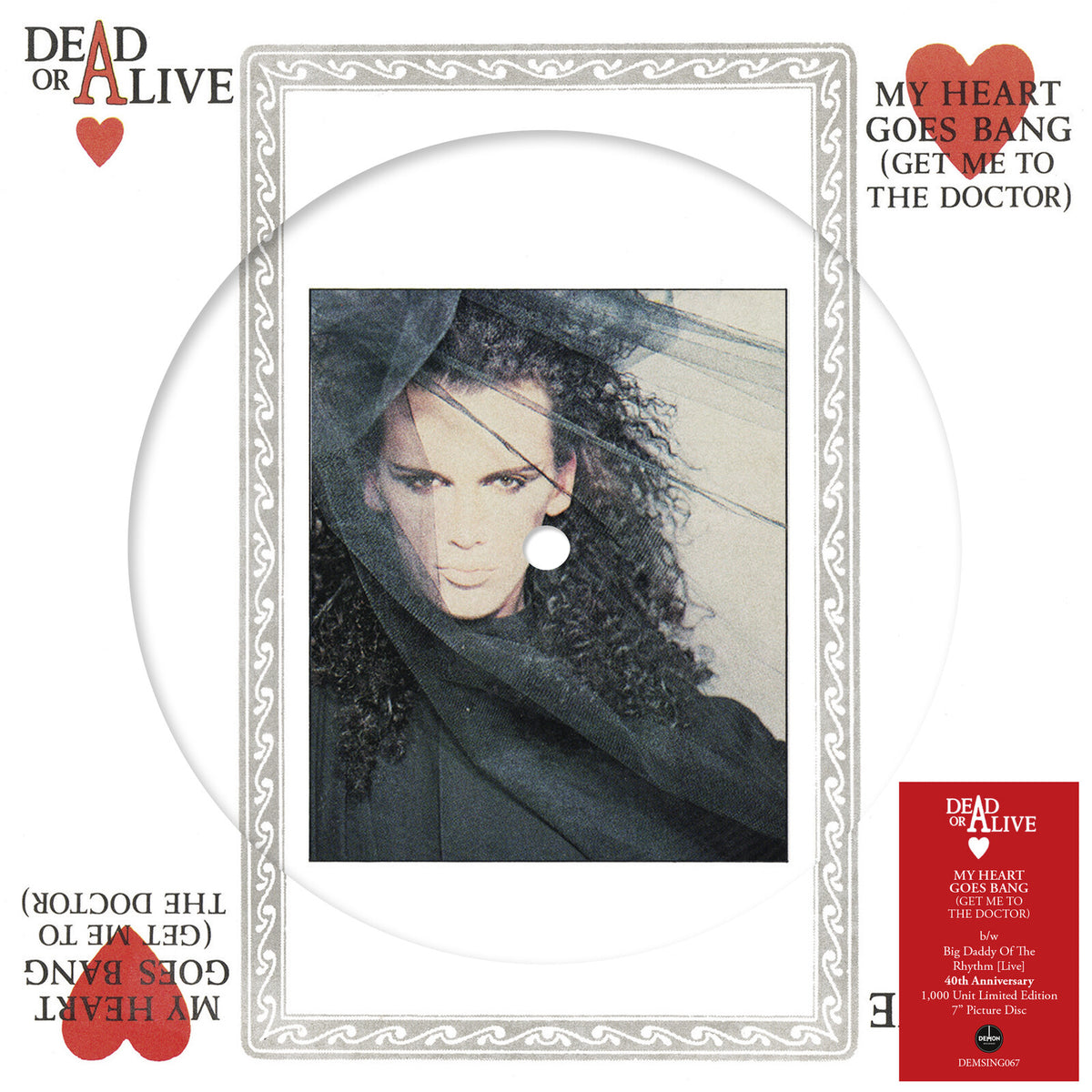 Dead Or Alive - My Heart Goes Bang (Get Me To The Doctor) (Picture Disc) - DEMSING067