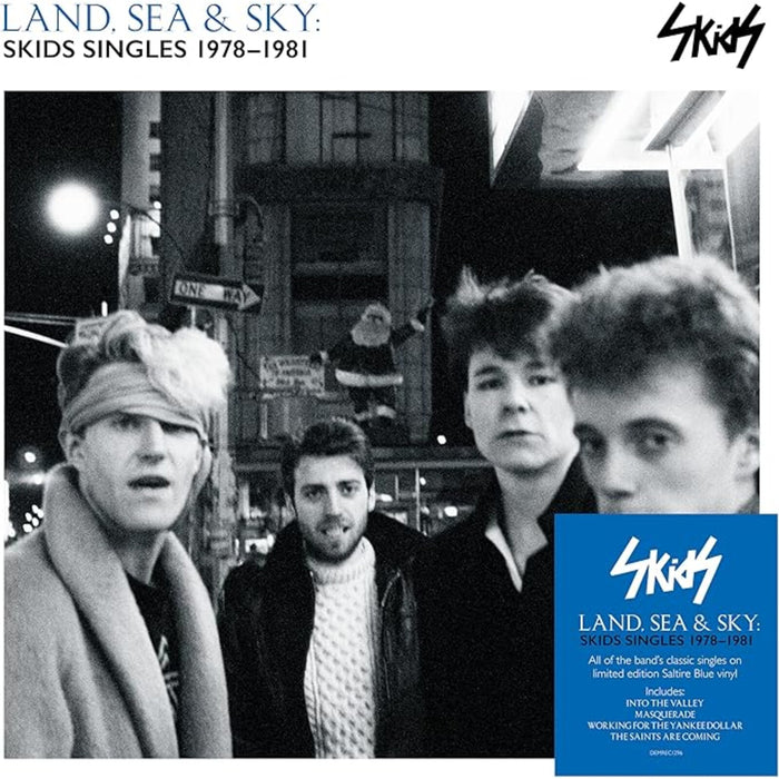 Skids - Land, Sea & Sky: Skids Singles 1978-1981 (Saltire Blue Vinyl) - DEMREC1296