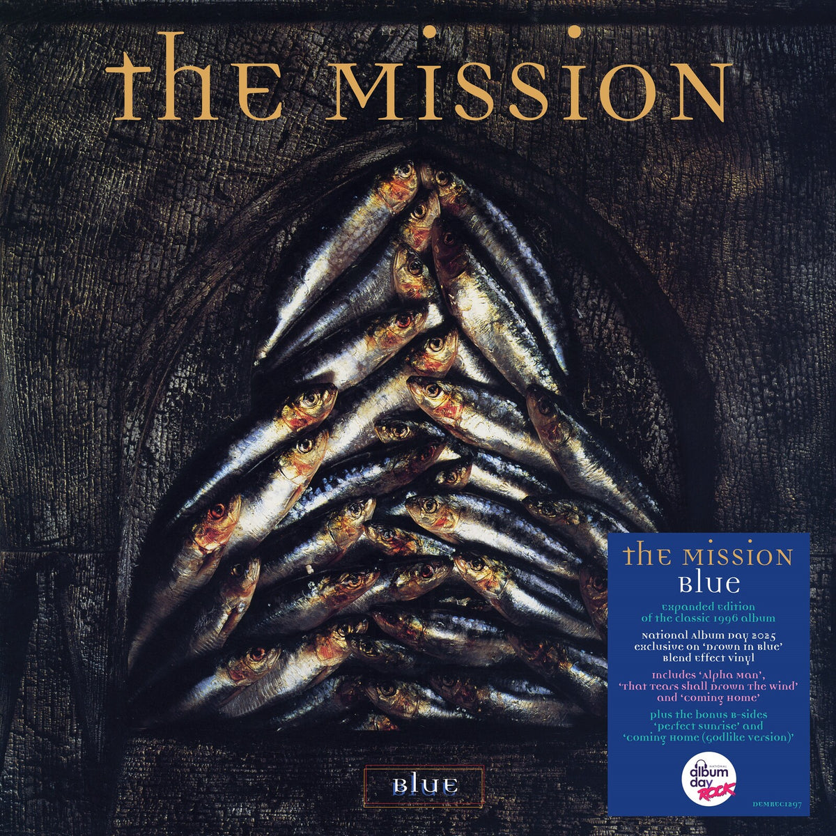 The Mission - Blue (Drown In Blue Vinyl) - DEMREC1297
