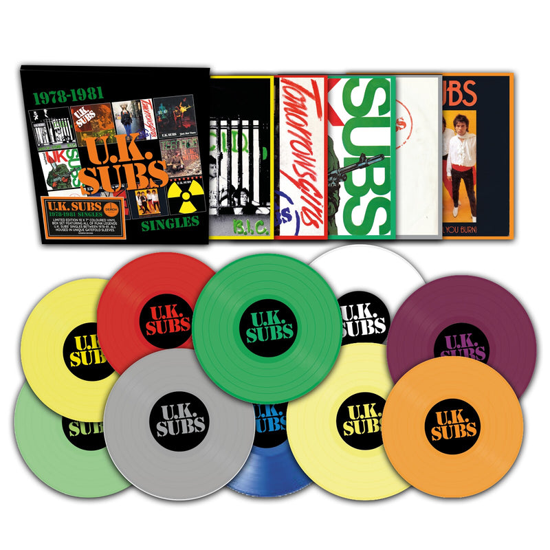 UK Subs - 1978-1981 Singles - DEMRECBOX96