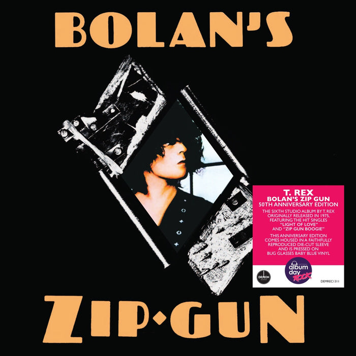 T.Rex - Bolan's Zip Gun (50th Anniversary) (Bug Glasses Baby Blue Vinyl) - DEMREC1311