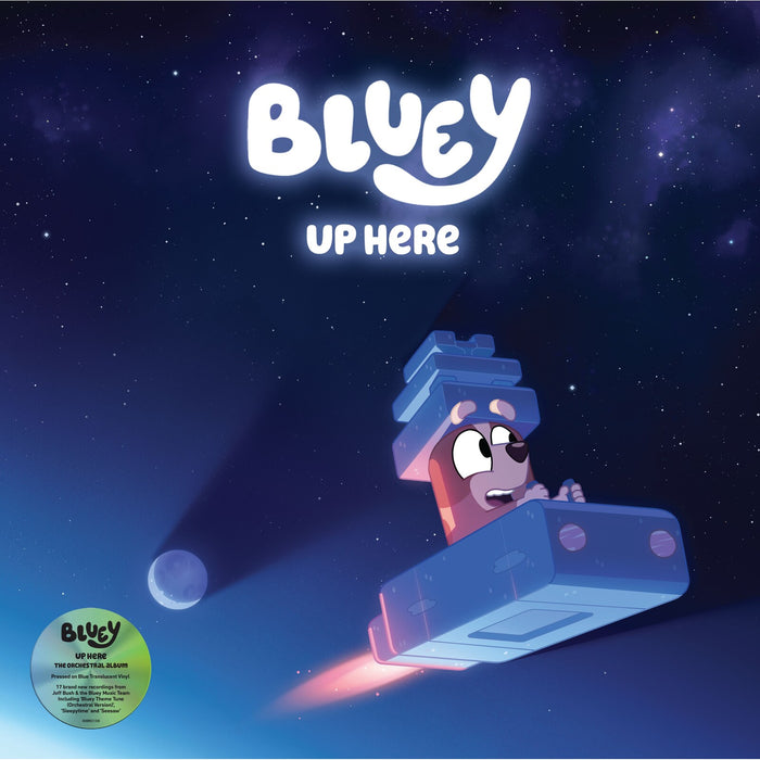 Bluey - Up Here (Translucent Blue Vinyl) - DEMREC1339