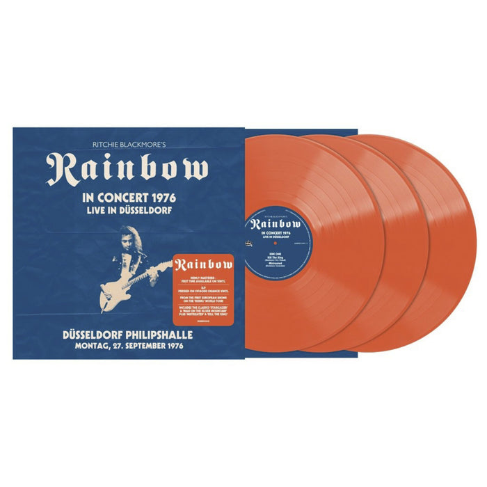 Ritchie Blackmore's Rainbow - Live in Düsseldorf 1976 - Düsseldorf Philipshalle 27.9.1976 (Orange vinyl) - DEMREC1343X