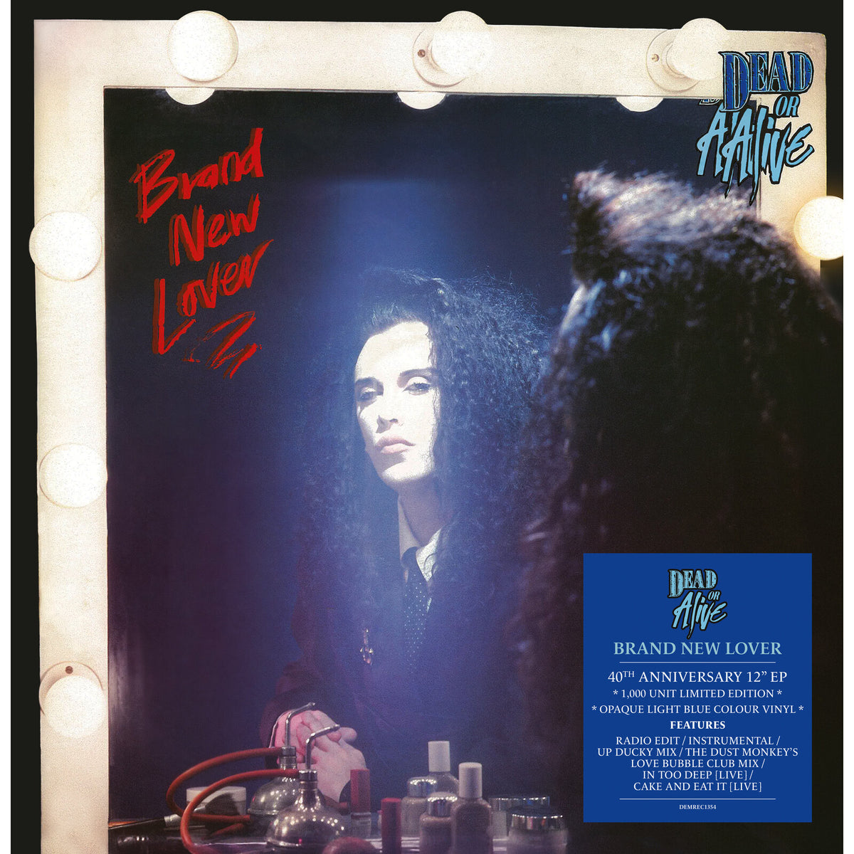 Dead Or Alive - Brand New Lover (Light Blue Colour Vinyl) - DEMREC1354