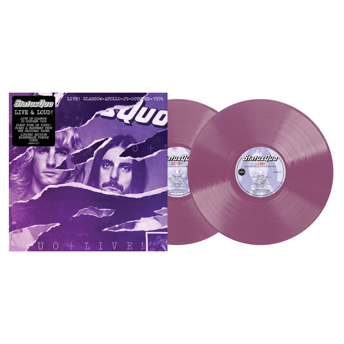 Status Quo - Live In Glasgow 29th October 1976 - DEMREC1357