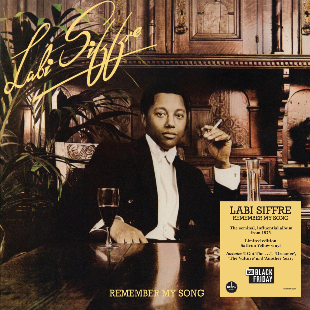 Labi Siffre - Remember My Song (Saffron Yellow Vinyl) - DEMREC1359