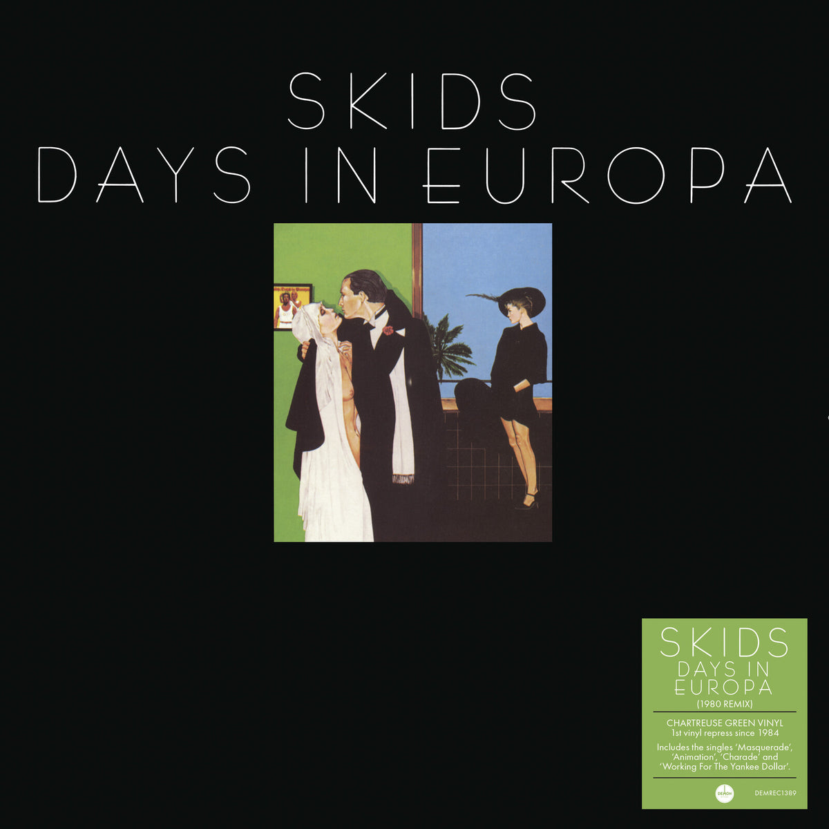 Skids - Days In Europa - Remix (Chartreuse Green Vinyl) - DEMREC1389