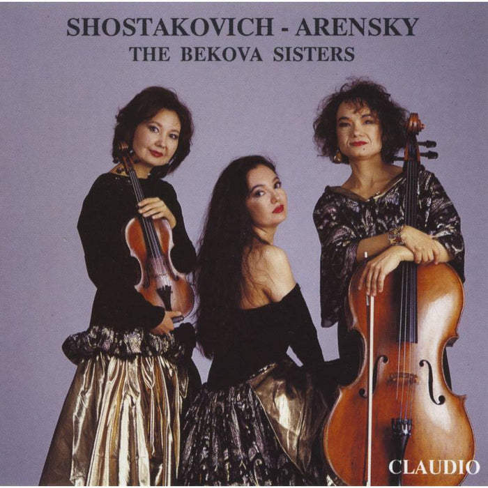 Eleanora:Alfia:Elvira Bekova - PIANO TRIOS:BEKOVA SISTERS - CR4013-2