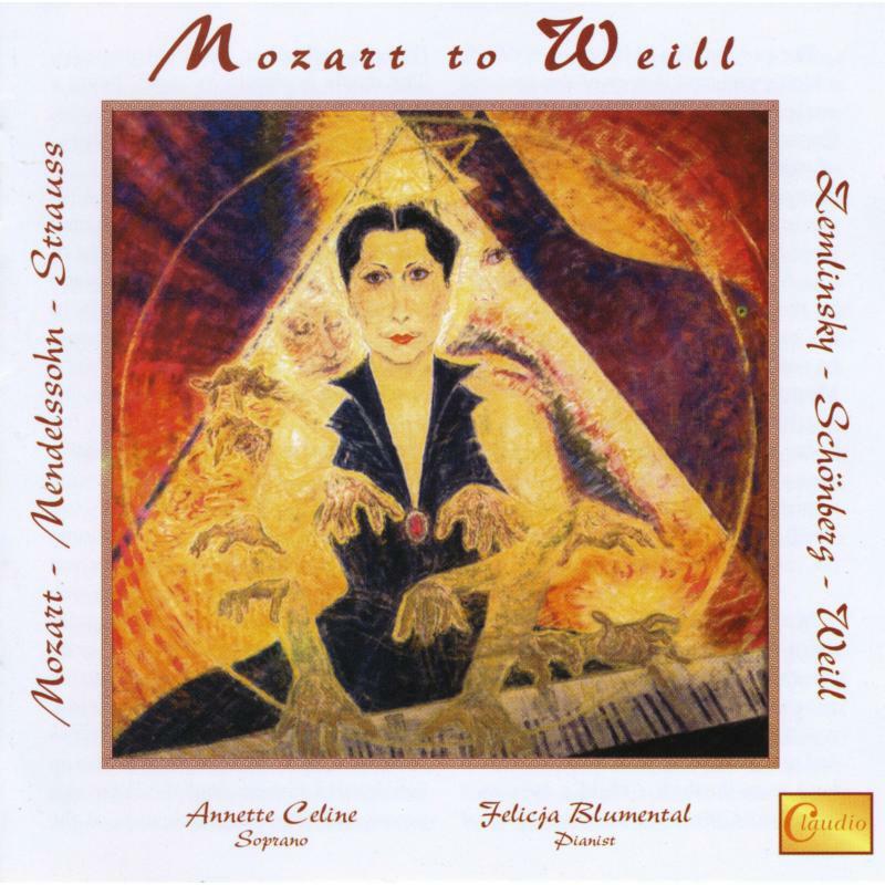 Felicia Blumental:Celine - MOZART TO WEILL - CB4837-2