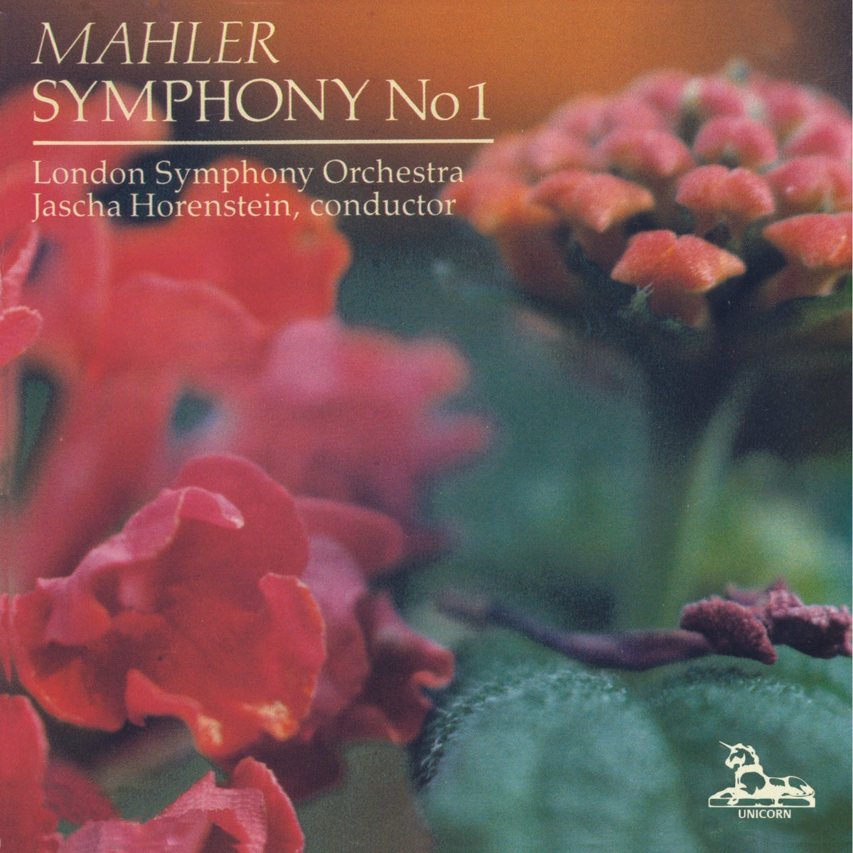 LONDON SYMPHONY ORCHESTRA - MAHLER - SYMPHONY NO. 1 - UKCD2012