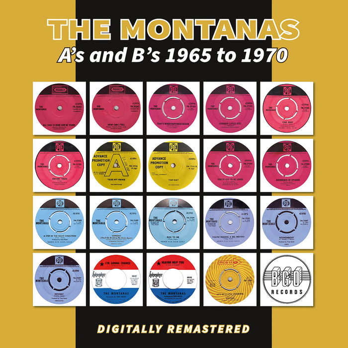The Montanas - A's and B's 1965 to 1970 - BGOLP2016