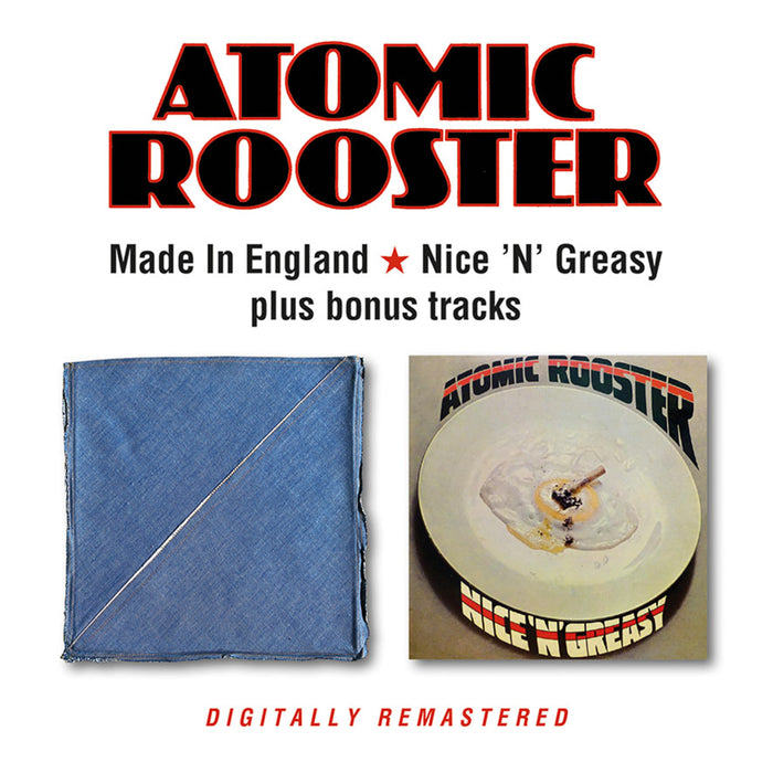 Atomic Rooster - Made In England / Nice 'N' Greasy + bonus tracks - BGOCD1503