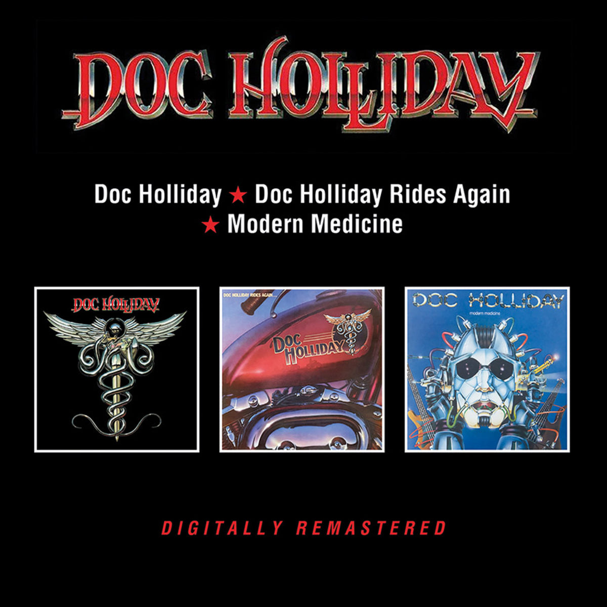 Doc Holliday - Doc Holliday / Doc Holliday Rides Again / Modern Medicine - BGOCD1509