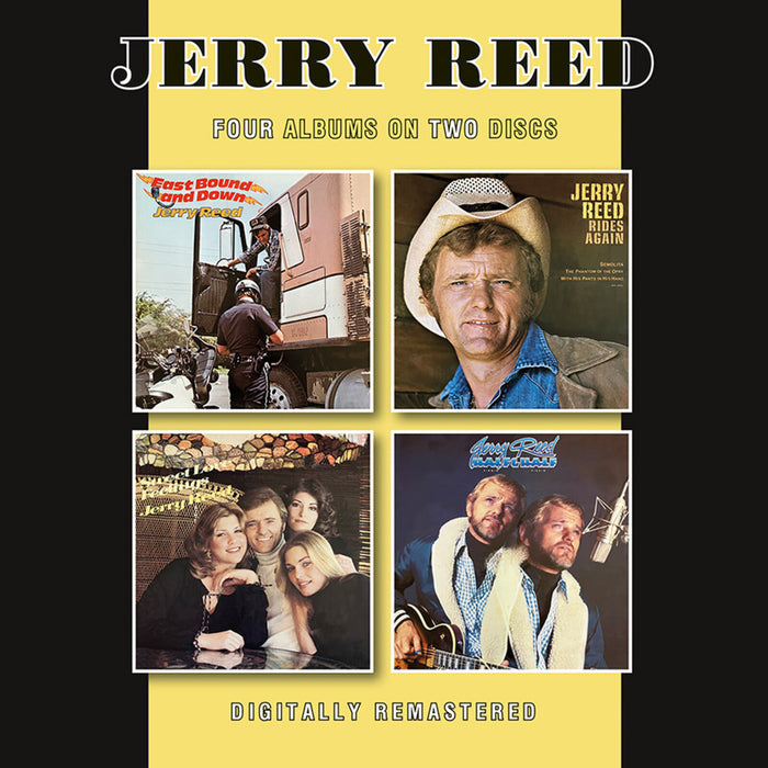 Jerry Reed - East Bound And Down / Jerry Reed Rides Again / Sweet Love Feelings / Half Singin' & Half Pickin' - BGOCD1542