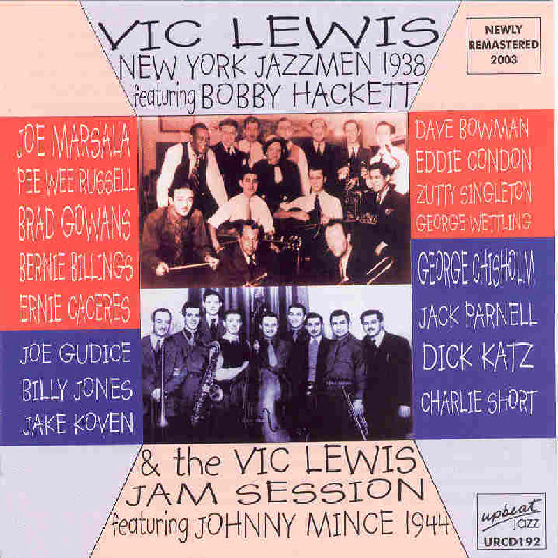 Vic Lewis New York Jazz Men - Vic Lewis Jam Sessions - URCD192