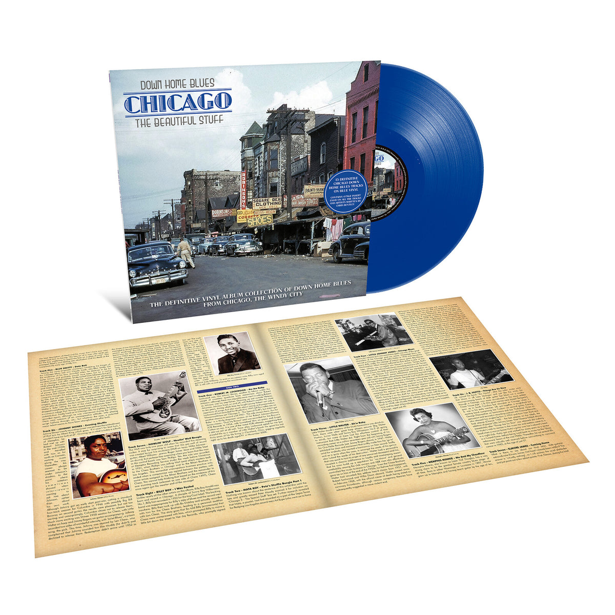 Various - Down Home Blues - Chicago  The Beautiful Stuff - WNRLP5131