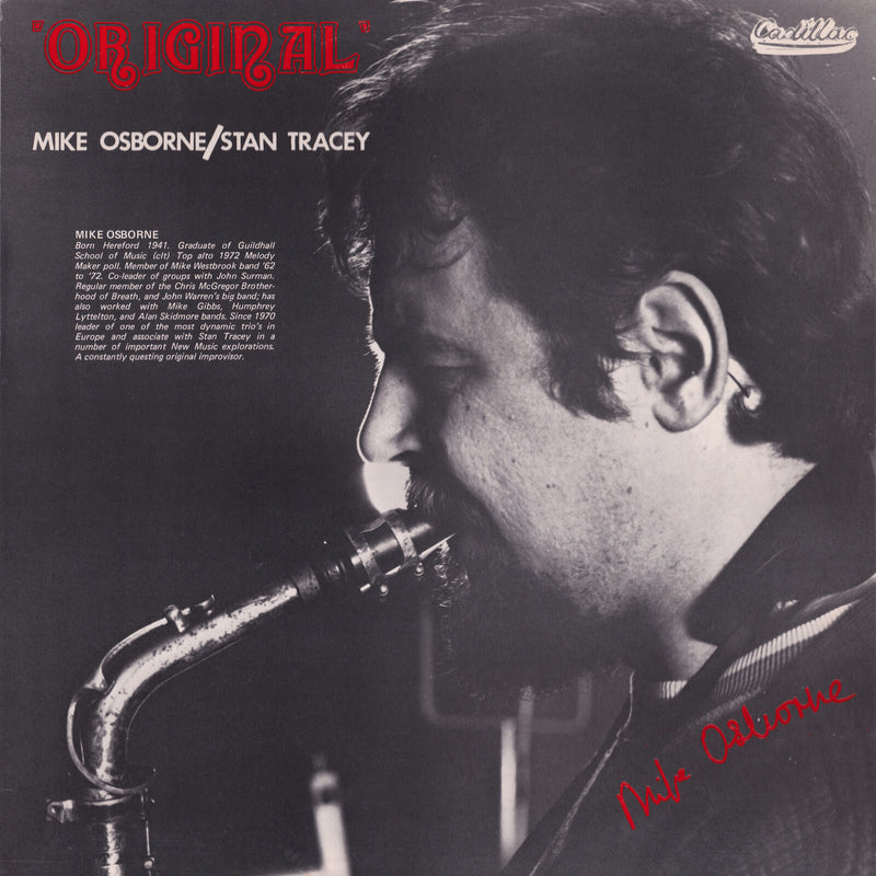 Mike Osborne & Stan Tracey - Original - SGCCD002