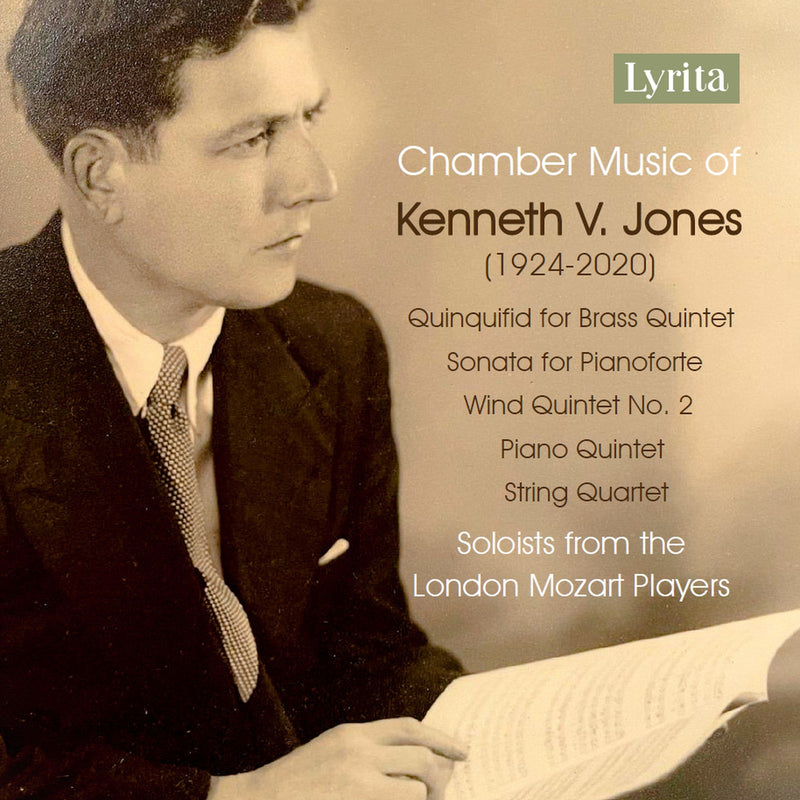 Ensemble V; London Mozart Players Wind Ensemble; London Mozart Players Brass Ensemble - Chamber Music of Kenneth V. Jones - SRCD-434