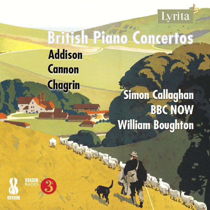 Simon Callaghan; William Boughton - Philip Cannon; John Addison; Francis Chagrin: British Piano Concertos - SRCD-444