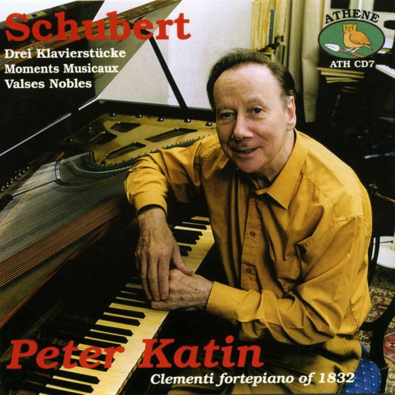 Peter Katin - SCHUBERT:PIANO WORKS - ATHCD7