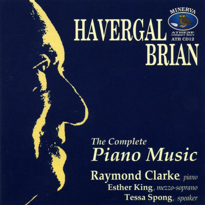 Clarke:King:Spong - BRIAN:COMPLETE PIANO MUSIC - ATHCD12
